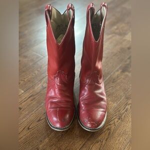 Laredo Women's Red Cowboy Boots